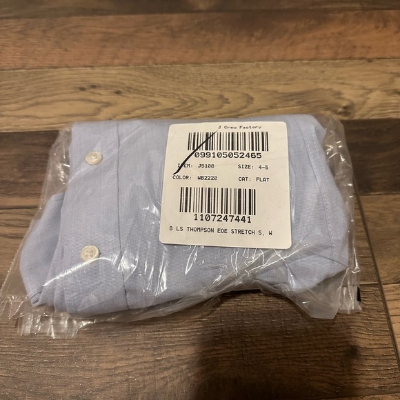 Jcrew factory Boys' long-sleeve flex Thompson shirt in end-on-end
Item J5100 - Picture 2 of 2